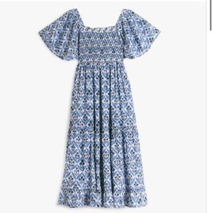 Pink City Prints Lolita Dress Sky Trellis NWOT